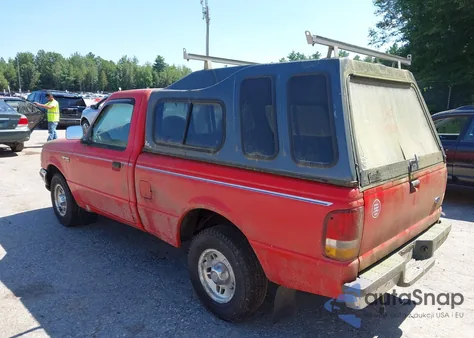 1997 Ford Ranger Splash/Xl/Xlt from USA, damaged, VIN 1FTCR10AXVUC75974